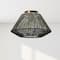 Hello Honey® 14" Gray Flush Mount Ceiling Light with Woven Paper Rope Shade